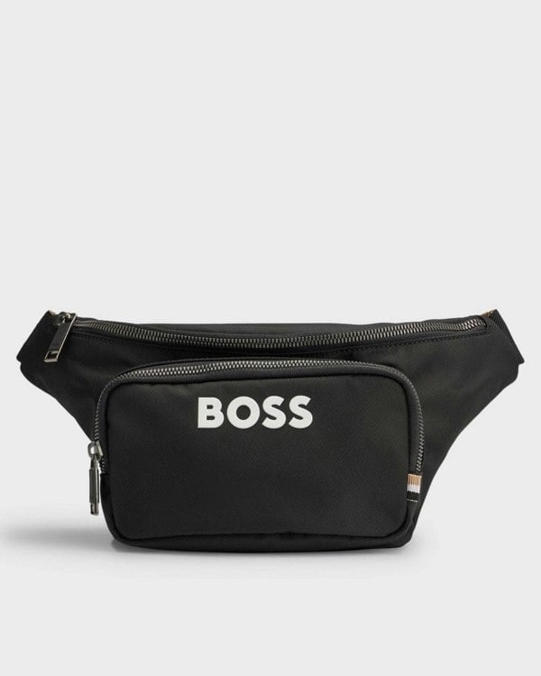 BOSS Orange Catch 3.0 Mens Structured Belt Bag with Contrast Logo