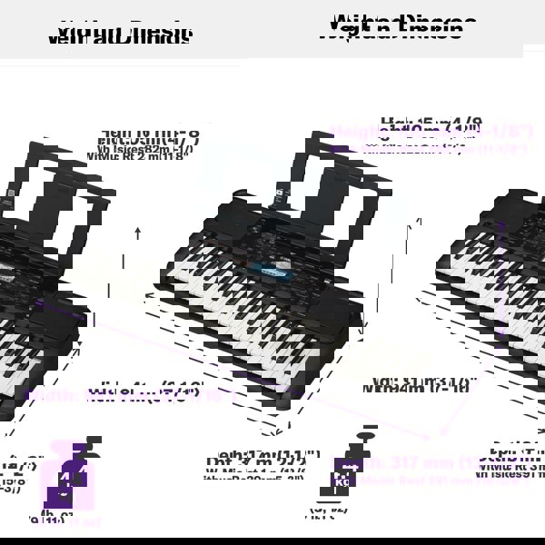 Yamaha PSRE383 Portable Keyboard