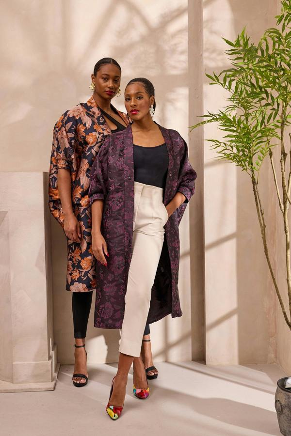 Lioness by TF Lavender Bloom Kimono Jacket