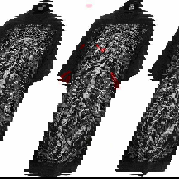 REAPER'S DOOR - T-Shirt Black - Spiral USA