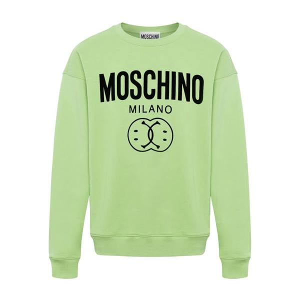 Moschino Mens Milano Jumper - Green - 