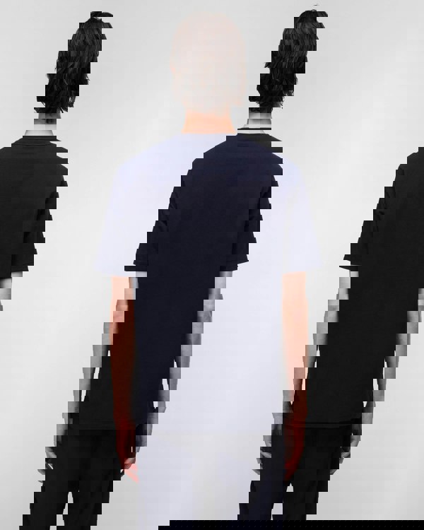 Napapijri Badge Mens Short Sleeve T-Shirt - Blue Marine 176