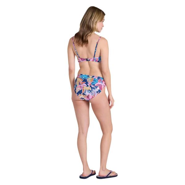 Animal Womens/Ladies Docks Flowers Bikini Bottoms - Purple - 