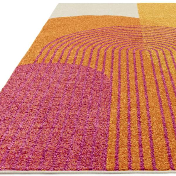 Asiatic Muse MU13 Orange Retro Rug