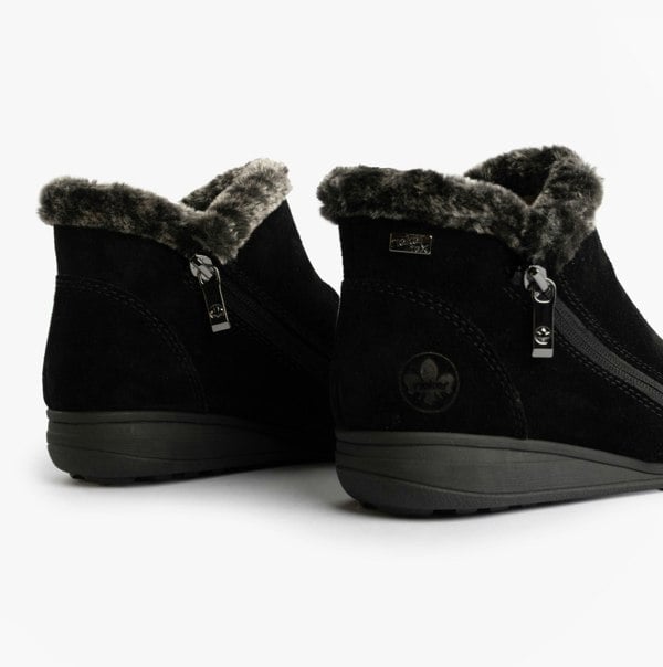 Rieker 47256-00 Womens Boots Black