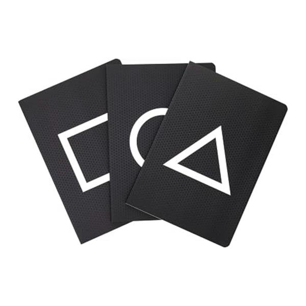 Squid Game Pack of 3 A5 Notebooks