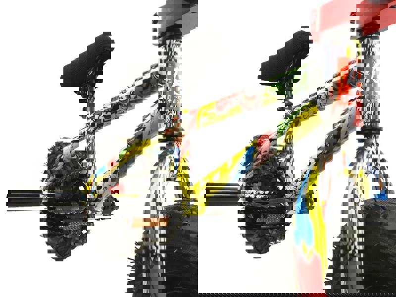 1080 Stunt Freestyle Mini BMX Bike - Ltd Ed Colour Cartoon Graphic