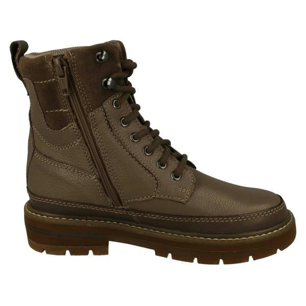 Clarks Girls Clarks Stylish Dual Fastening Ankle Boots Prague Style