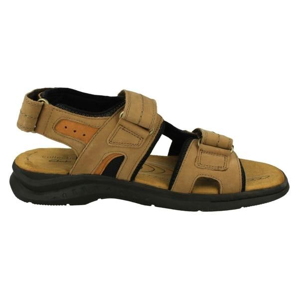 Clarks Mens Clarks Ultimate Comfort Adjustable Sandals Hapsford Trail