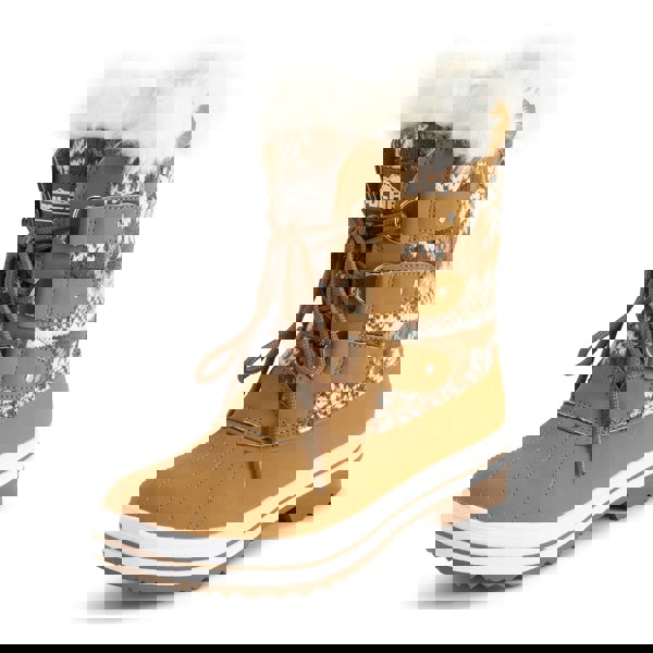 VIVA Polar Women's Snow Boot Quilted Short Winter Snow Rain Warm Boots