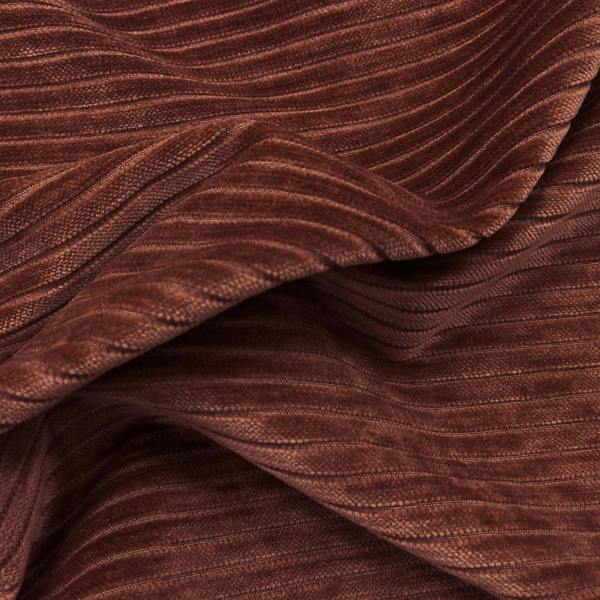 Larissa fabric close-up in Cinnabar