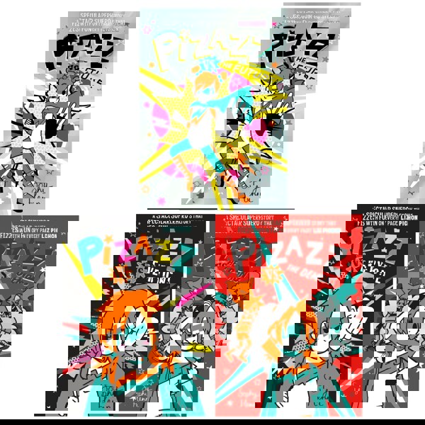 Sophy Henn Pizazz Series 3 Books Set Vol 4-6 (Pizazz vs The Demons, Pizazz vs Everyone, Pizazz vs The Future)