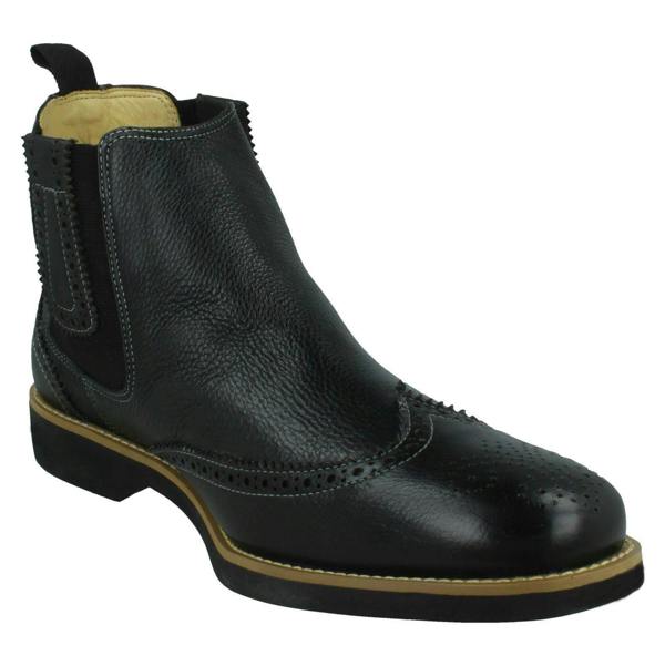 ANATOMIC Mens Anatomic Slip On Ankle Boots Gustavo