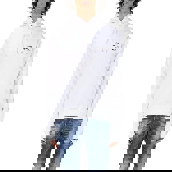 Dsquared2 Cotton Hoodie White S