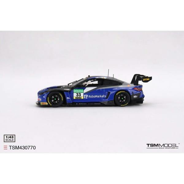 MCSlots BMW M4 GT3 #33 Schubert Motorsport 2023 DTM 1:43 Scale TSM430770
