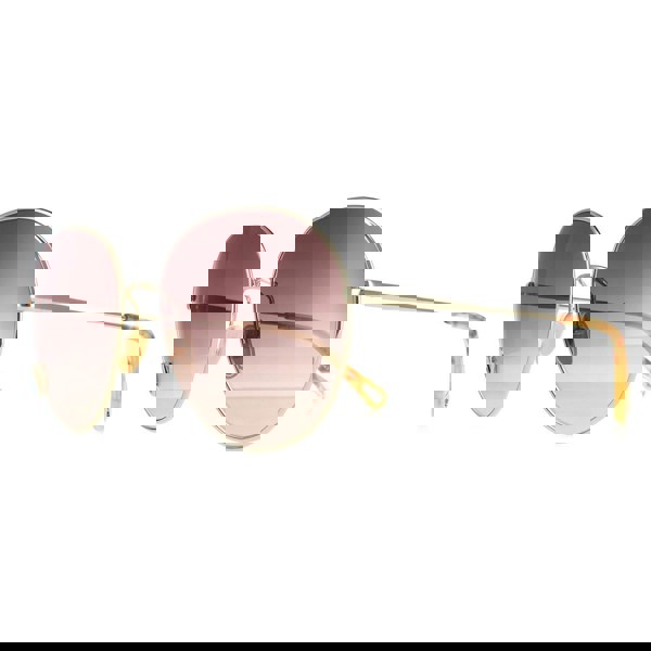 Chloe Sunglasses CH0027S 001 Gold Brown Gradient