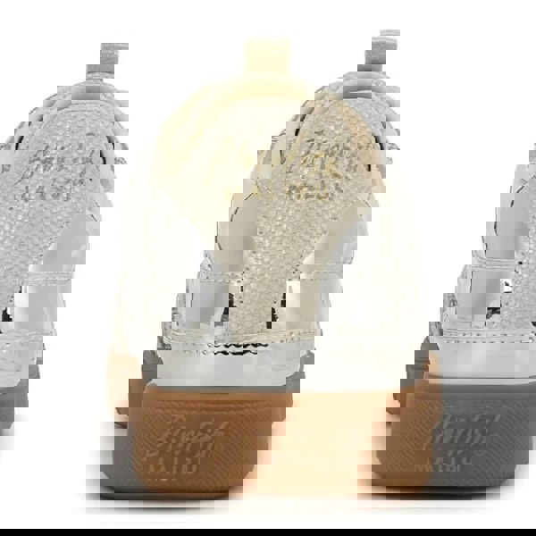 Blowfish Malibu Tastic - Women's Silver Lace-Up Sneakers