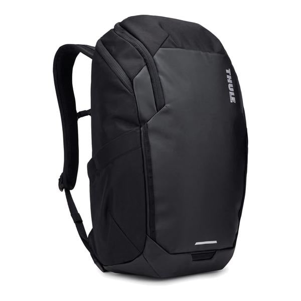 Thule Chasm Laptop Backpack 26L Black, Durable Water Resistant Travel Bag