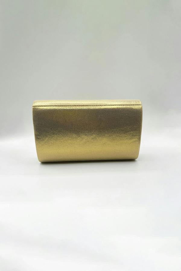 SVNX Clutch Bag in Gold