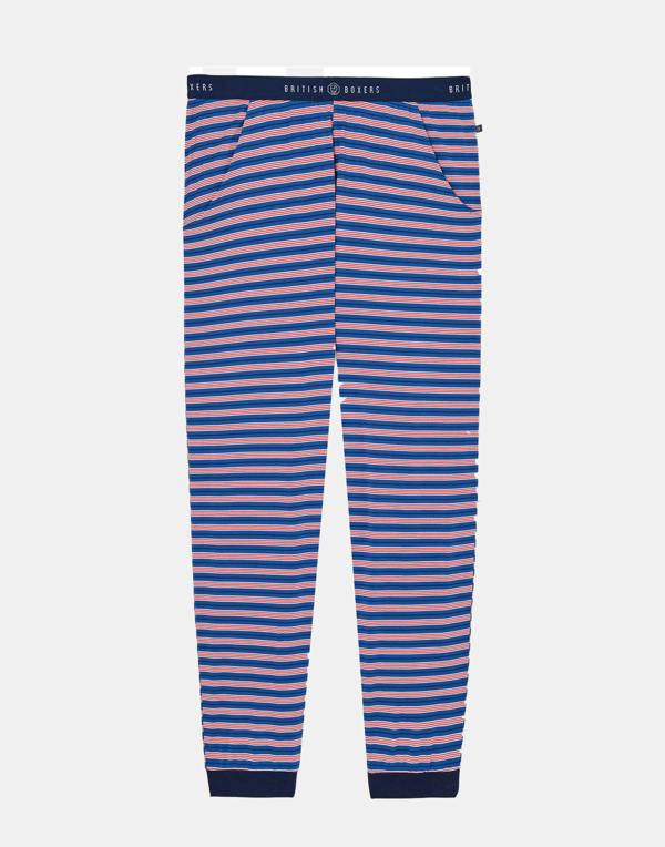 British Boxers Men's Bamboo Pyjama Set - London Stripe