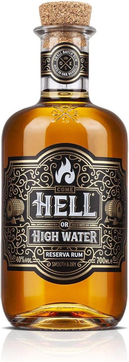 HELL OR HIGH WATER Reserve 8 Year Old Rum