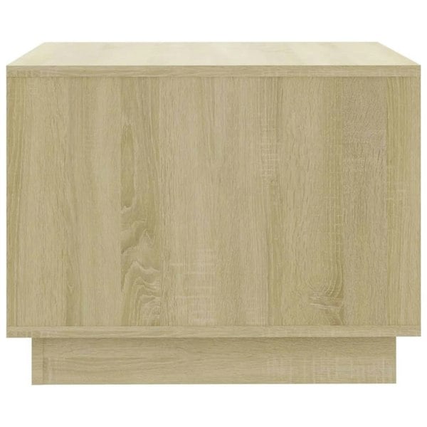Berkfield Coffee Table Sonoma Oak 55x55x43 cm Engineered Wood