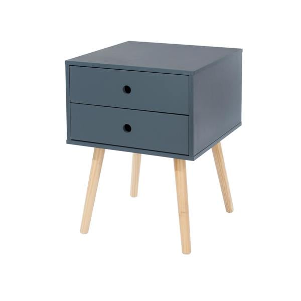 Core Products Scandia 2-Drawer Premium Bedside Cabinet