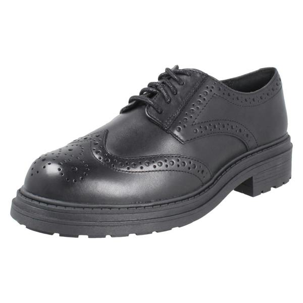 Clarks Ladies Clarks Chunky Sole Brogue Lace Up Shoes Orinoco3 Derby