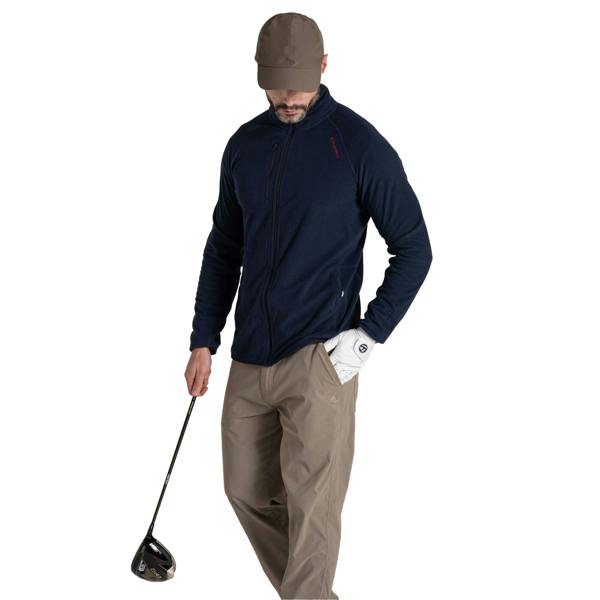 Craghoppers Mens Bromsgrove Nosilife Full Zip Golf Fleece Jacket - Blue Navy - 