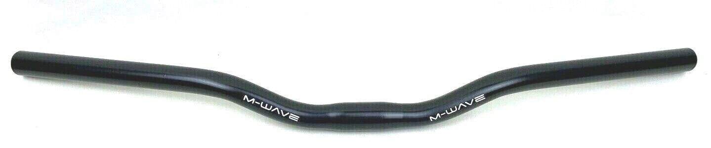 Oxford Riser Handlebar Alloy Black 600mm x 254mm x 30mm rise 154629710391