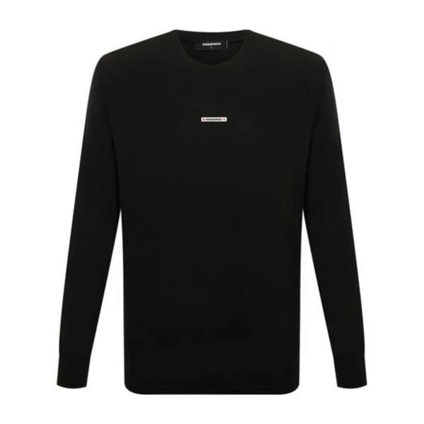 Dsquared2 Long Sleeve Logo T-Shirt Black M