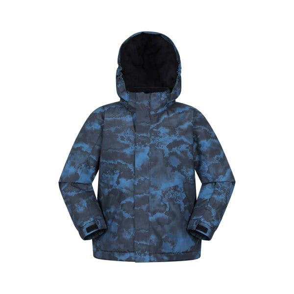 Mountain Warehouse Kids Berg Abstract Ski Jacket - Dark Blue