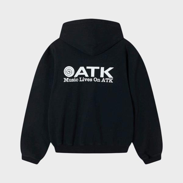 Gallery Dept. Music Lives On ATK Hoodie Black White