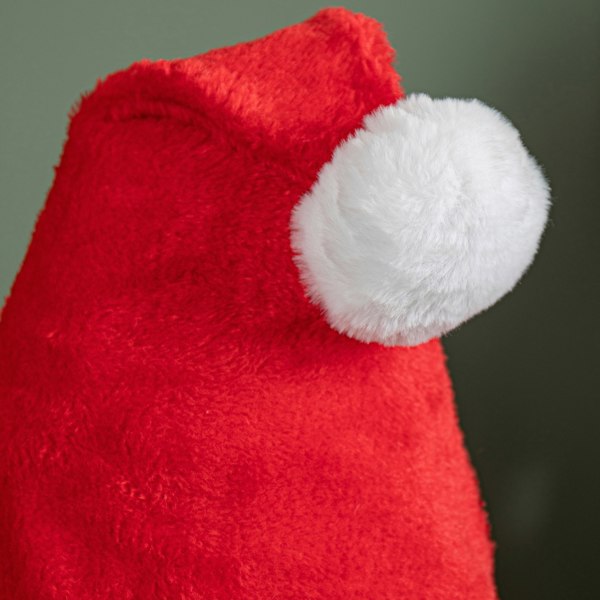 Samuel Alexander Red and White Soft Traditional Christmas Santa Hat