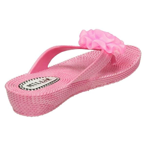 Girls Millie Jelly Style Toe Post Sandals