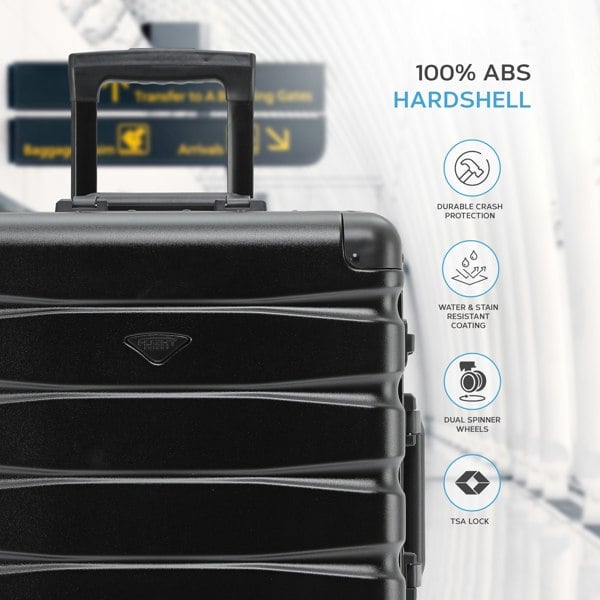 Flight Knight 56x45x25cm Carry On Suitcase - Jet2,British Airways, EasyJet (Paid)