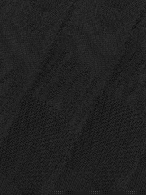 MSGM Girls Cropped Logo T-Shirt in Black