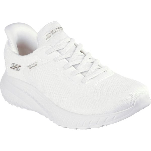 Skechers BOBS Sport Squad Chaos Textile Women's Off White Trainers