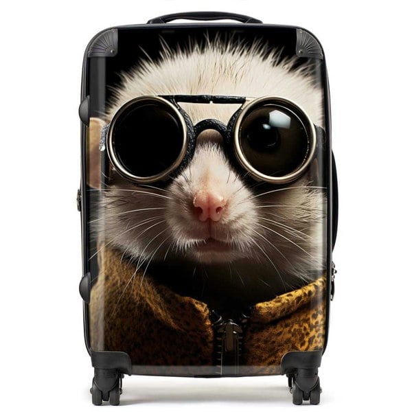 Warren Reed Realistic Doormouse Suitcase