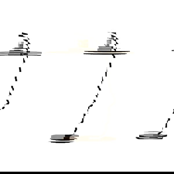 Theobald Face Side Table, Carbon Steel Rack & Tempered Glass-Rit Concept-Rit Concept