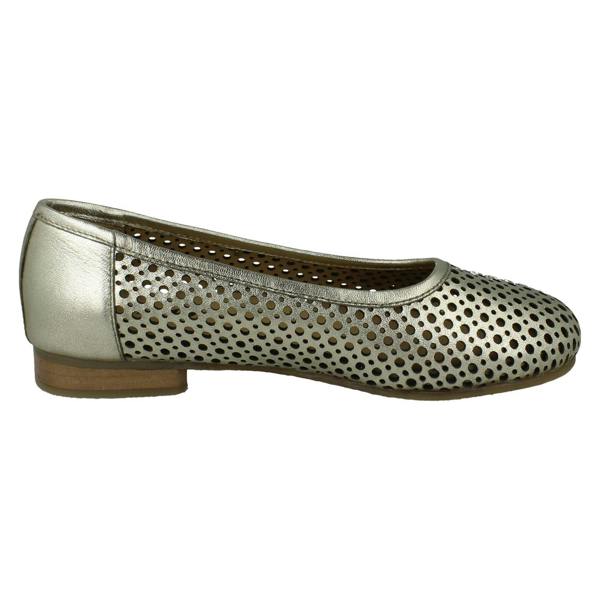 DB Shoes Ladies DB Shoes Wide Fit Ballerina Style Shoes Emmental