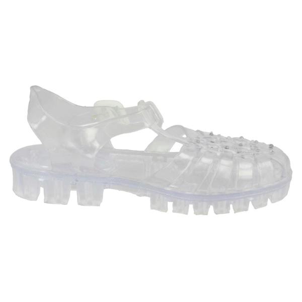 Spot On Girls Spot On Jelly Sandals With Diamante Detail