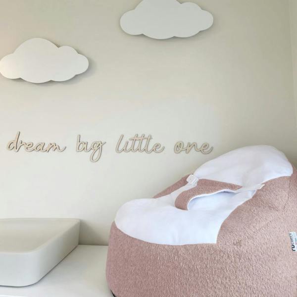rucomfy Snug Gaga Baby Bean Bag - Soft & Supportive Newborn Seat
