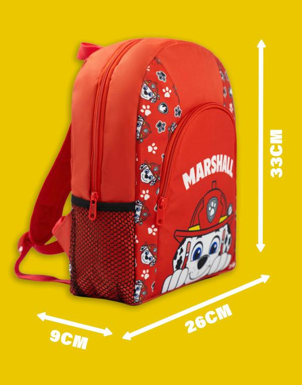 Vanilla Underground Paw Patrol Unisex Kids Red Marshall Backpack (One Size)