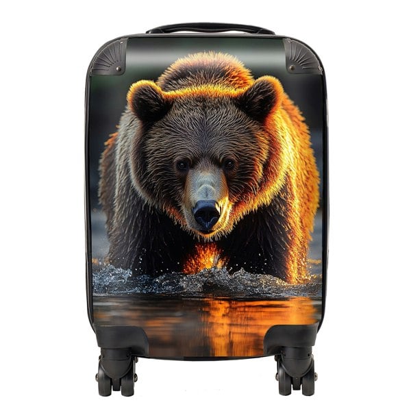 Warren Reed Finn Wilder: Brown Bear Suitcase