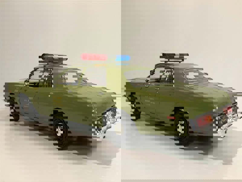 the a team 1977 plymouth fury 1:24 scale greenlight 84103