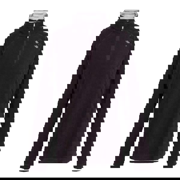 Regatta Great Outdoors Womens/Ladies Montes Half Zip Fleece Top - Deep Plum/Black