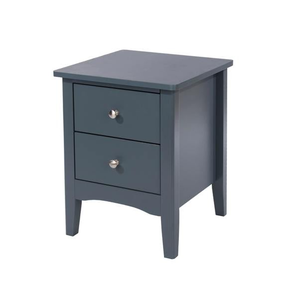 Core Products Como 2-Drawer Petite Bedside Cabinet, Shaker