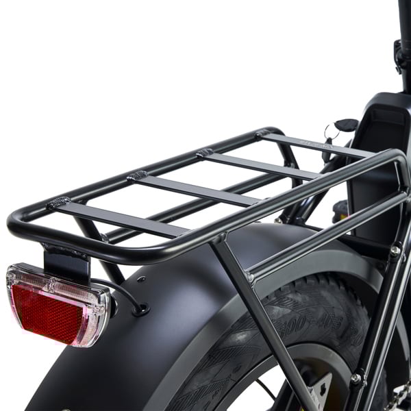 Hygge Bikes Vester 2025 - Folding Fat Tyre E-Bike 48V 14Ah - Onyx Black