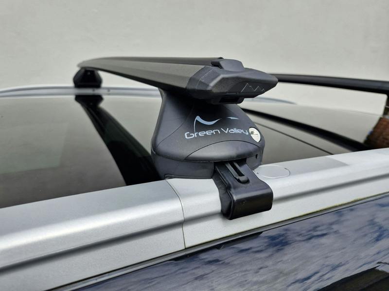 Green Valley Aerodynamic Roof Rack Wing Bars Black, Peugeot 5008 / E-5008 2024+ onwards
